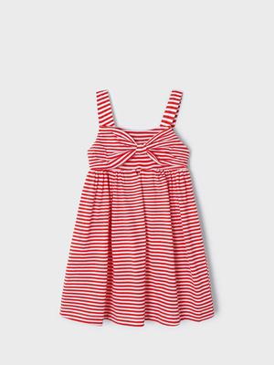 Dívčí šaty Mayoral červená barva, mini, jednoduchý