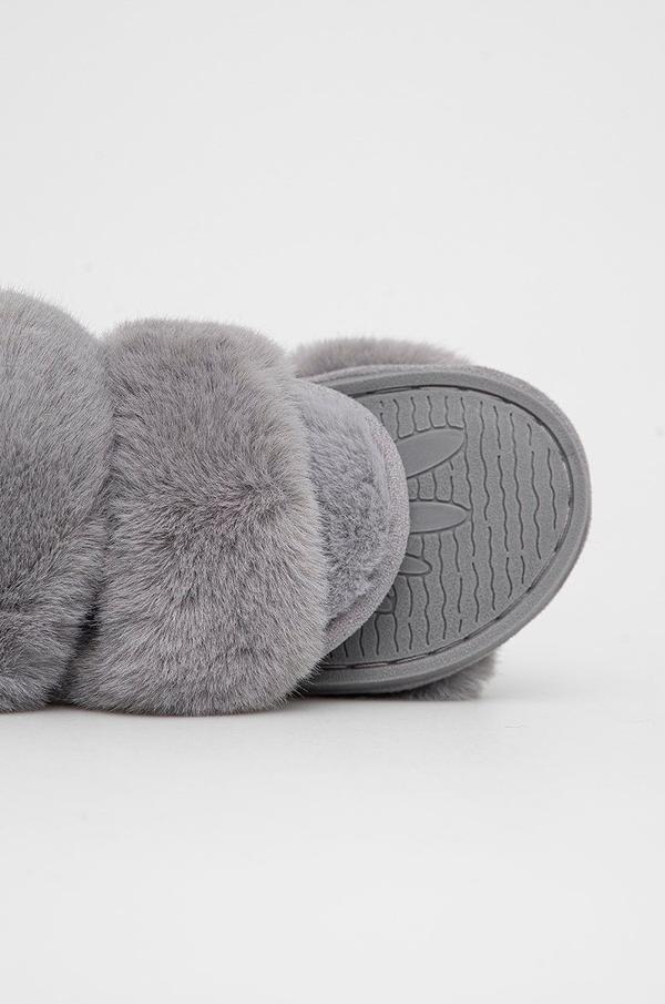 Pantofle Answear Lab šedá barva