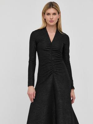 Šaty MAX&Co. černá barva, mini, áčková