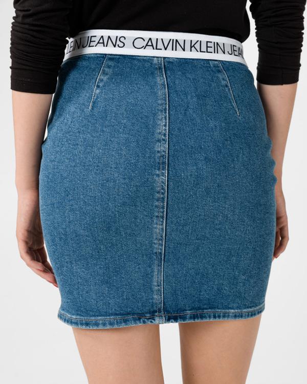 Calvin Klein Jeans Dart Sukně Modrá