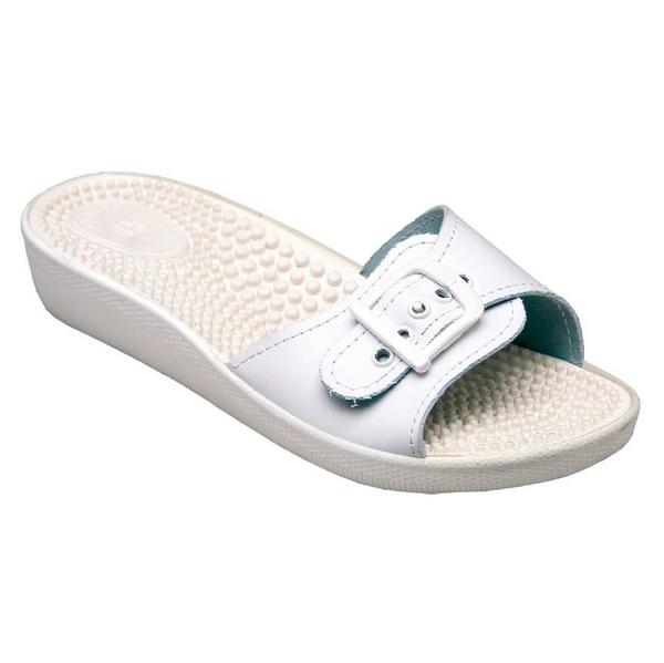 SANTÉ Dámské pantofle bílé 1 pár, Velikost obuvi: 42