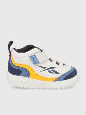 Dětské boty Reebok Classic krémová barva