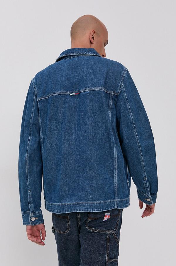 Džínová bunda Tommy Jeans pánská, přechodná