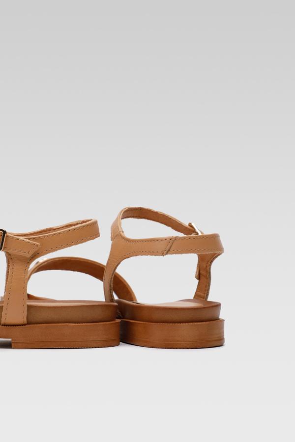 Sandály Lasocki RST-4876-02 Přírodní kůže (useň) - Lícová