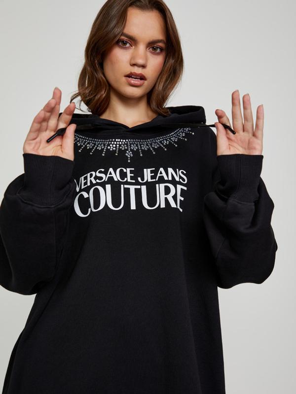 Versace Jeans Couture Crystal Šaty Černá