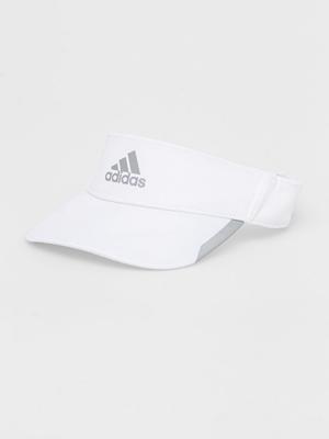 Kšilt adidas Performance bílá barva, s potiskem