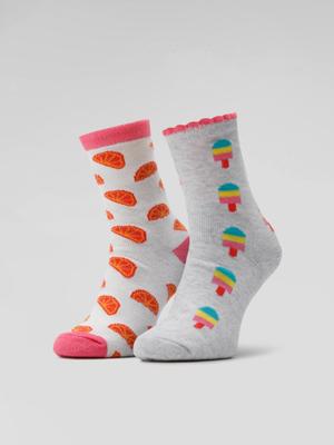Ponožky a Punčocháče Nelli Blu LA124-020 (PACK=2 PRS) 31-33