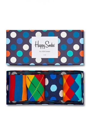 Happy Socks - Ponožky Gift Box (4-pak)