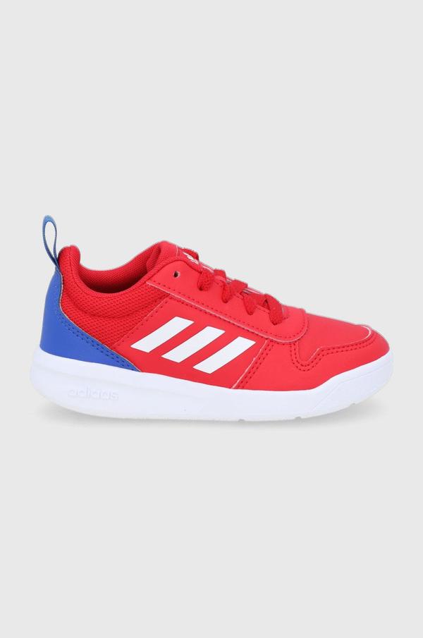 Dětské boty adidas Tensaur GZ7717 červená barva