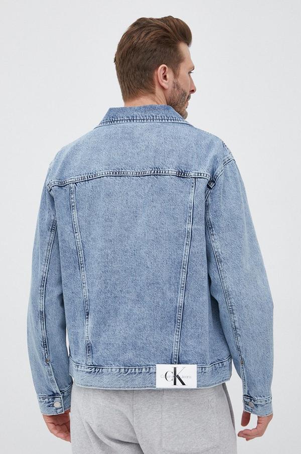 Džínová bunda Calvin Klein Jeans pánská, přechodná