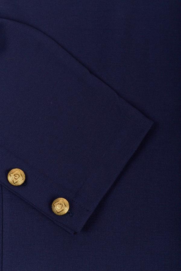 ŠATY GANT D1. GOLD BUTTON JERSEY DRESS modrá XL
