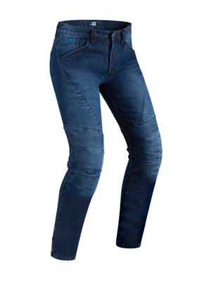 Pánské moto jeansy PMJ Titanium CE  modrá  44
