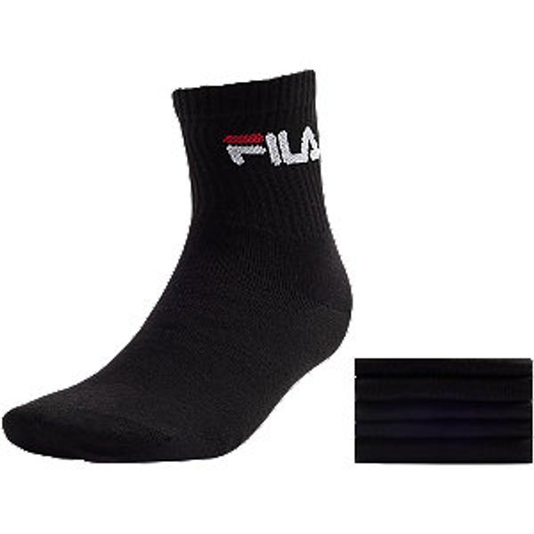 Černé ponožky Fila - 5 párů