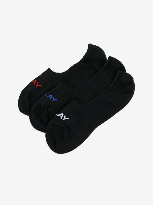 Replay Ponožky 3 páry Černá