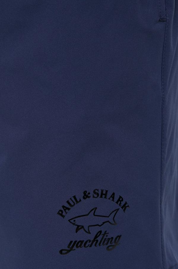 Plavkové šortky Paul&Shark tmavomodrá barva