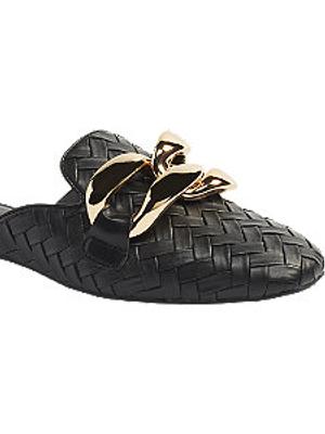 Černé pantofle Graceland
