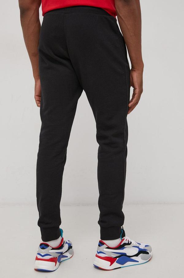Bavlněné kalhoty adidas Originals HC5126 pánské, černá barva, hladké