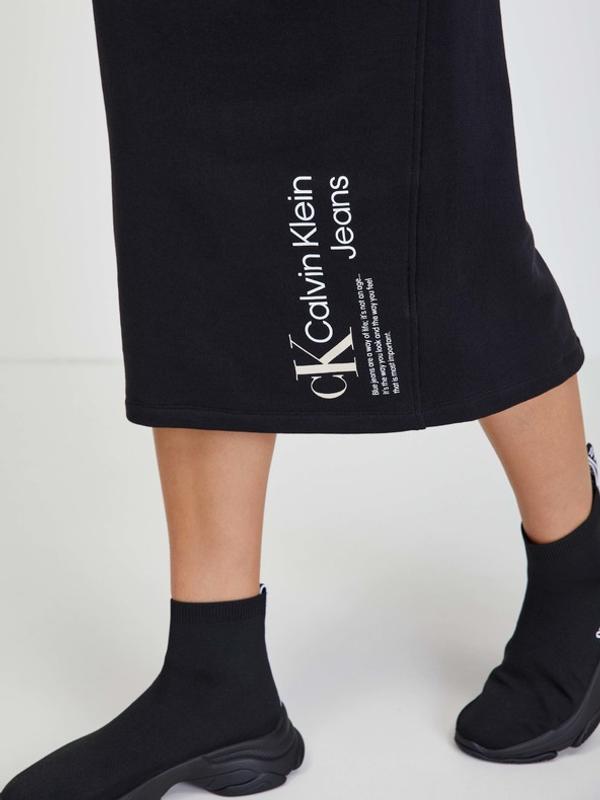 Calvin Klein Jeans Sukně Černá