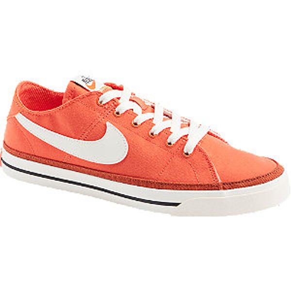 Oranžové plátěné tenisky Nike Court Legacy