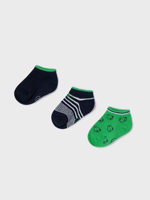Dětské ponožky Mayoral (3-pack) zelená barva