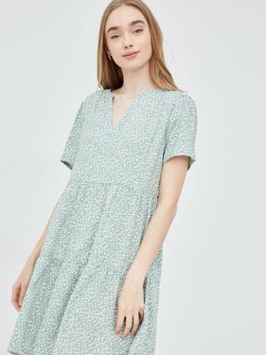 Šaty Only zelená barva, mini
