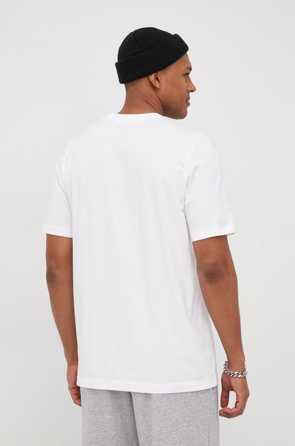 Bavlněné tričko adidas Performance HC6894 bílá barva, s potiskem