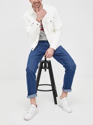Džínová bunda Pepe Jeans Pinner pánská, béžová barva,