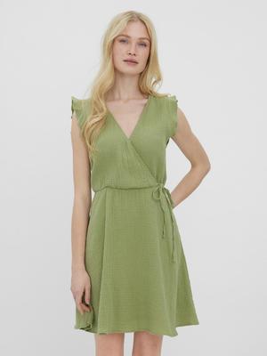 Vero Moda Natali Šaty Zelená