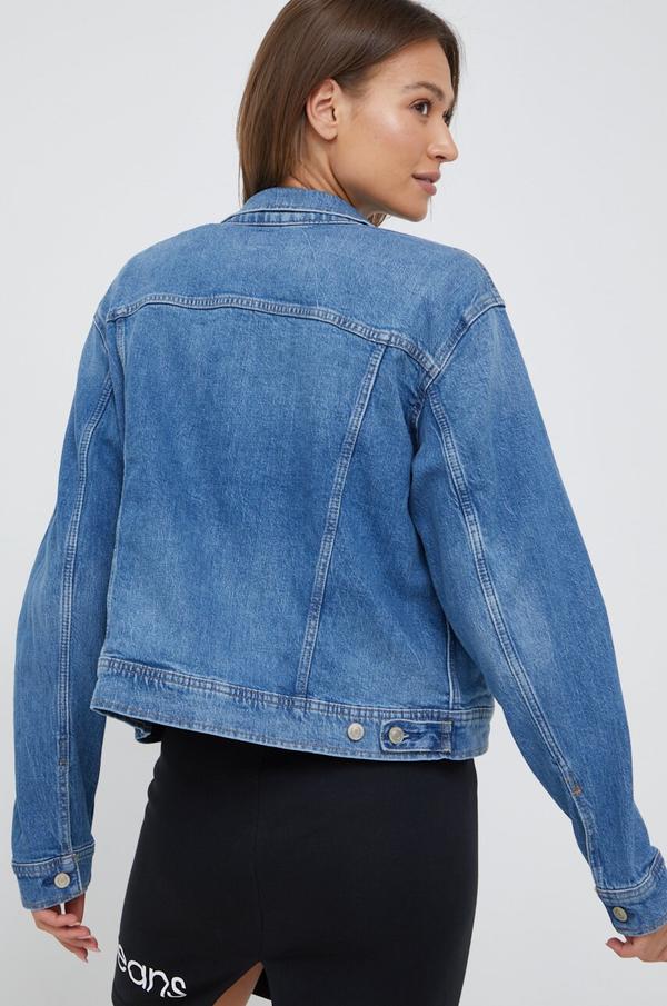 Džínová bunda Lauren Ralph Lauren dámská, přechodná