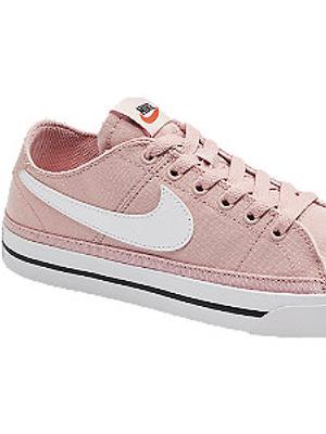 Růžové plátěné tenisky Nike Court Legacy