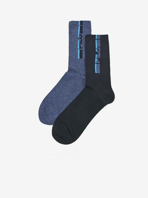 FILA Ponožky 2 páry Modrá