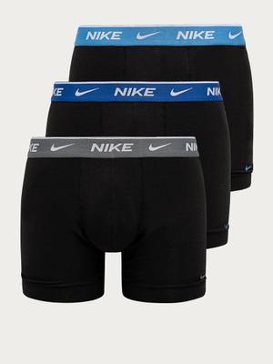 Boxerky Nike ( 3-pak) pánské, černá barva