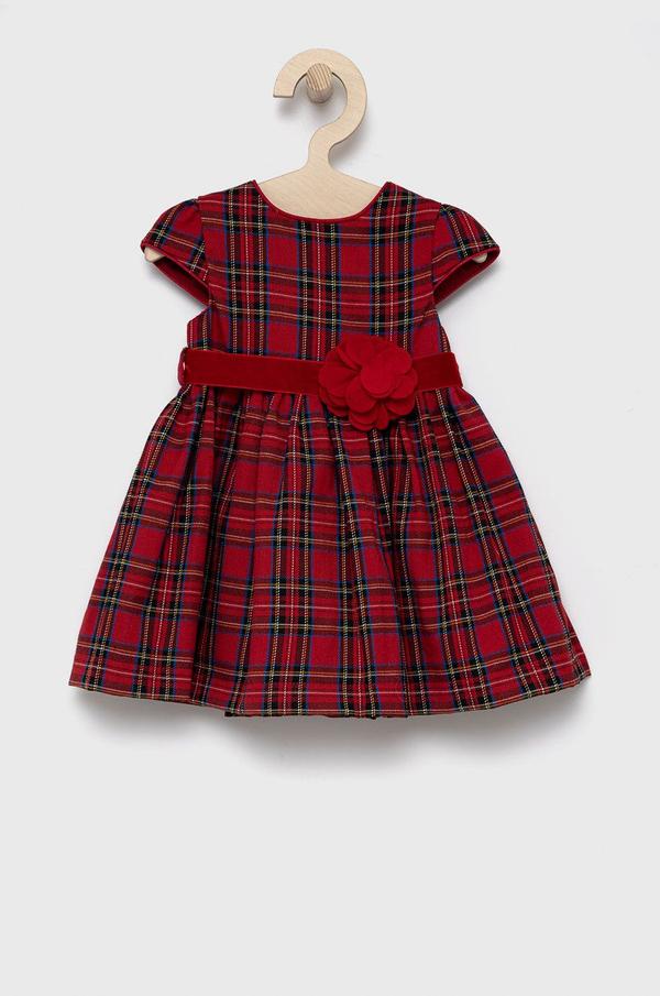Dívčí šaty Birba&Trybeyond červená barva, mini, áčkové
